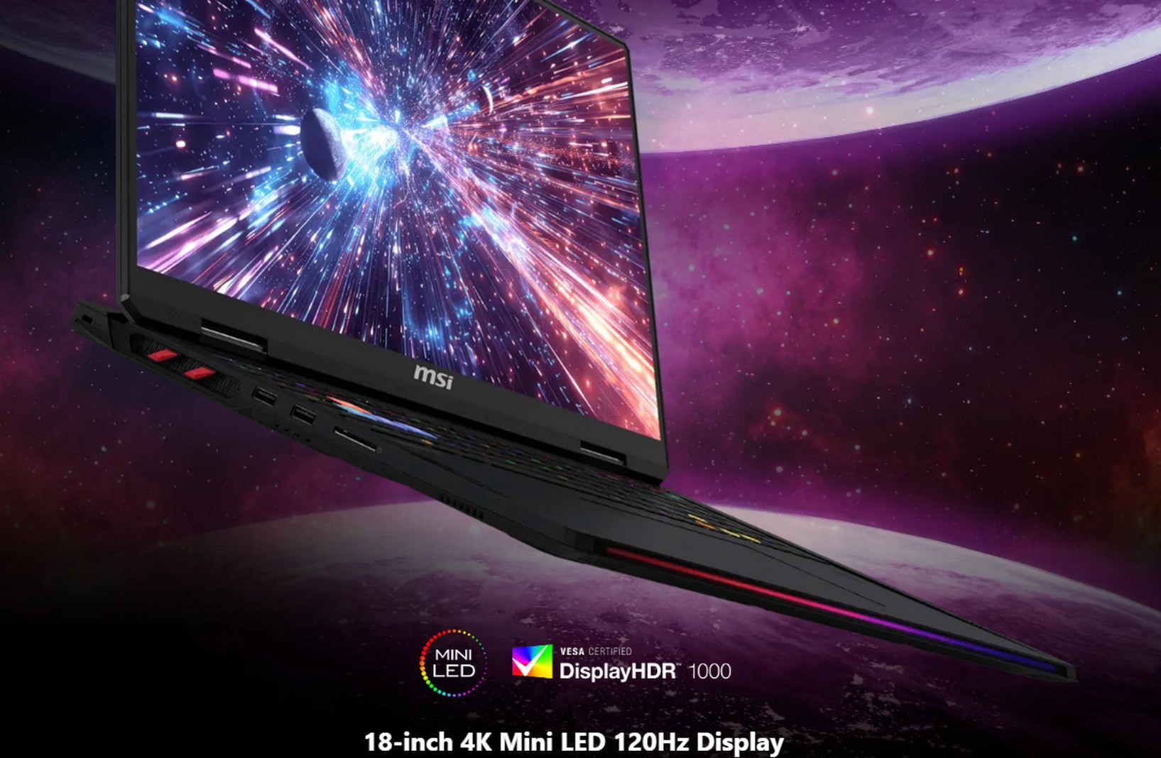Laptop MSI Gaming Titan 18 HX AI A2XWIG-090VN