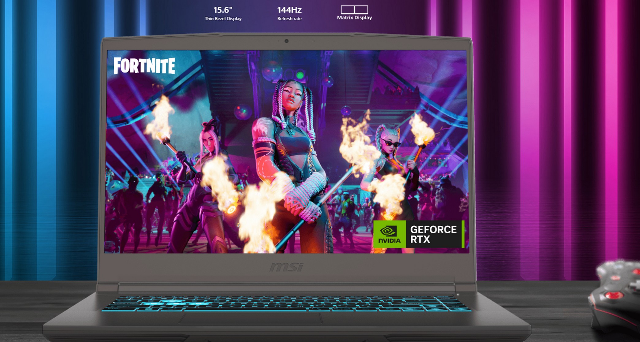 MSI Gaming Thin 15 B13UCX-2080VN
