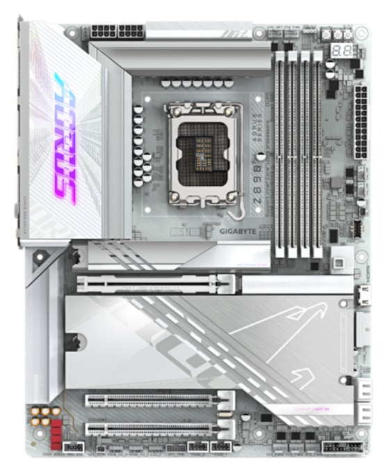 Mainboard Gigabyte Z890 AORUS PRO ICE DDR5 (Intel Z890/ Socket 1851/ ATX/ 4 khe ram/ 5 Gigabit LAN) 