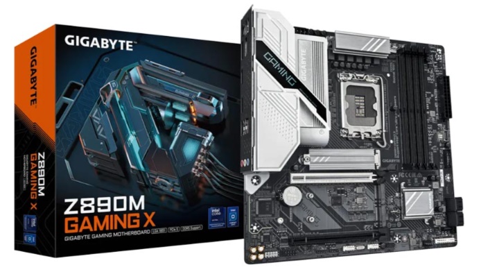 Mainboard Gigabyte Z890M GAMING X DDR5 (Intel Z890/ Socket 1851/ ATX/ 4 khe ram/ 2.5 Gigabit LAN) 