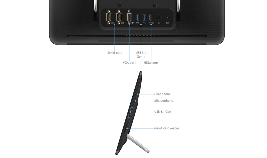 All in one Asus V161