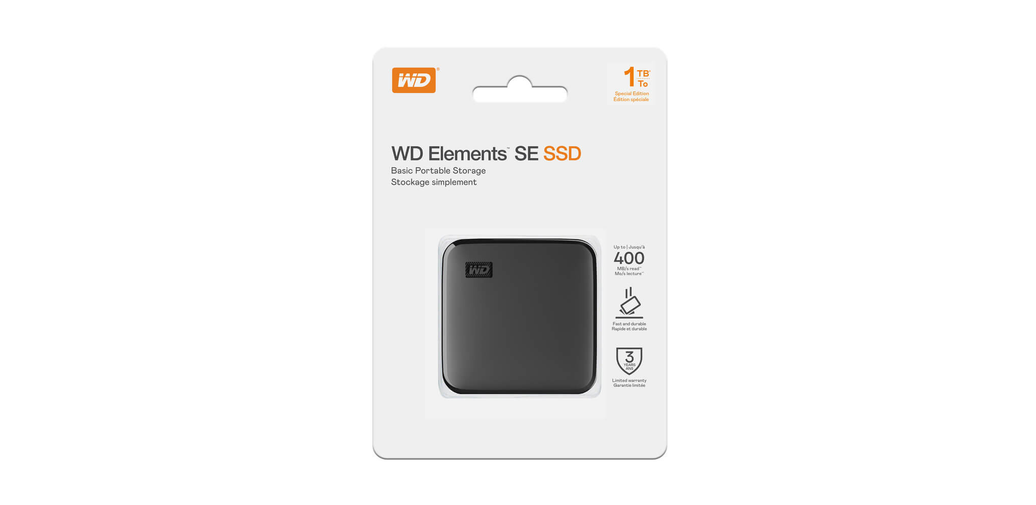 Ổ cứng di động SSD Western Elements SE 480Gb