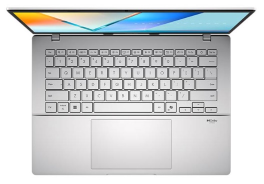 Laptop Asus Vivobook S14 M3407KA-SF032WS (AI 7 350/ 32GB/ 512GB SSD/ 14 inch WUXGA/ 60HZ/ Win 11/ Office/ Silver/ Vỏ nhôm)