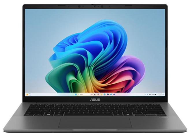 Laptop Asus Vivobook S14 S3407QA-SF043WS (Snapdragon X X1 26 100/ 16GB/ 512GB SSD/ 14 inch WUXGA/ 60HZ/ Win 11/ Office/ Gray/ Vỏ nhôm)