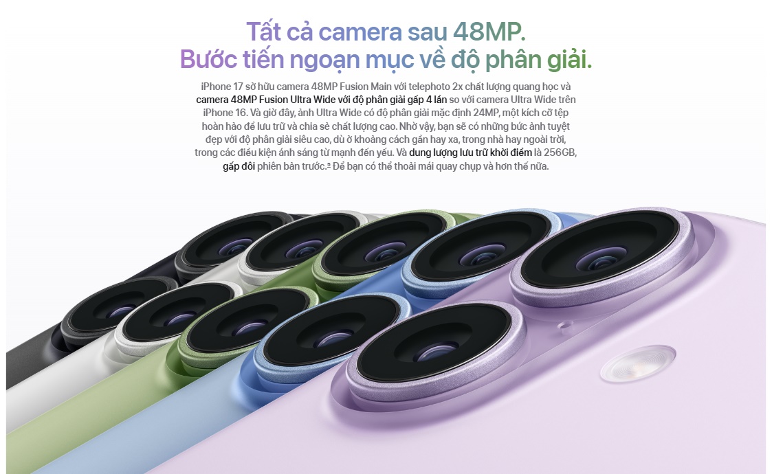 Điện thoại Apple iPhone 17 