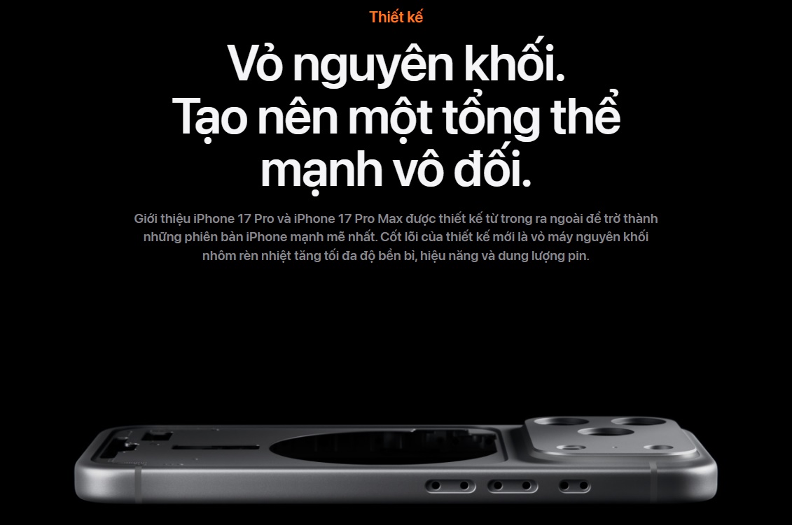 Điện thoại Apple iPhone 17 Pro 