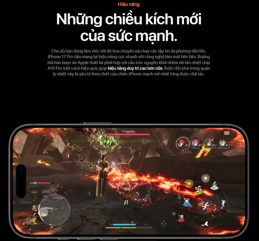 Điện thoại Apple iPhone 17 Pro 