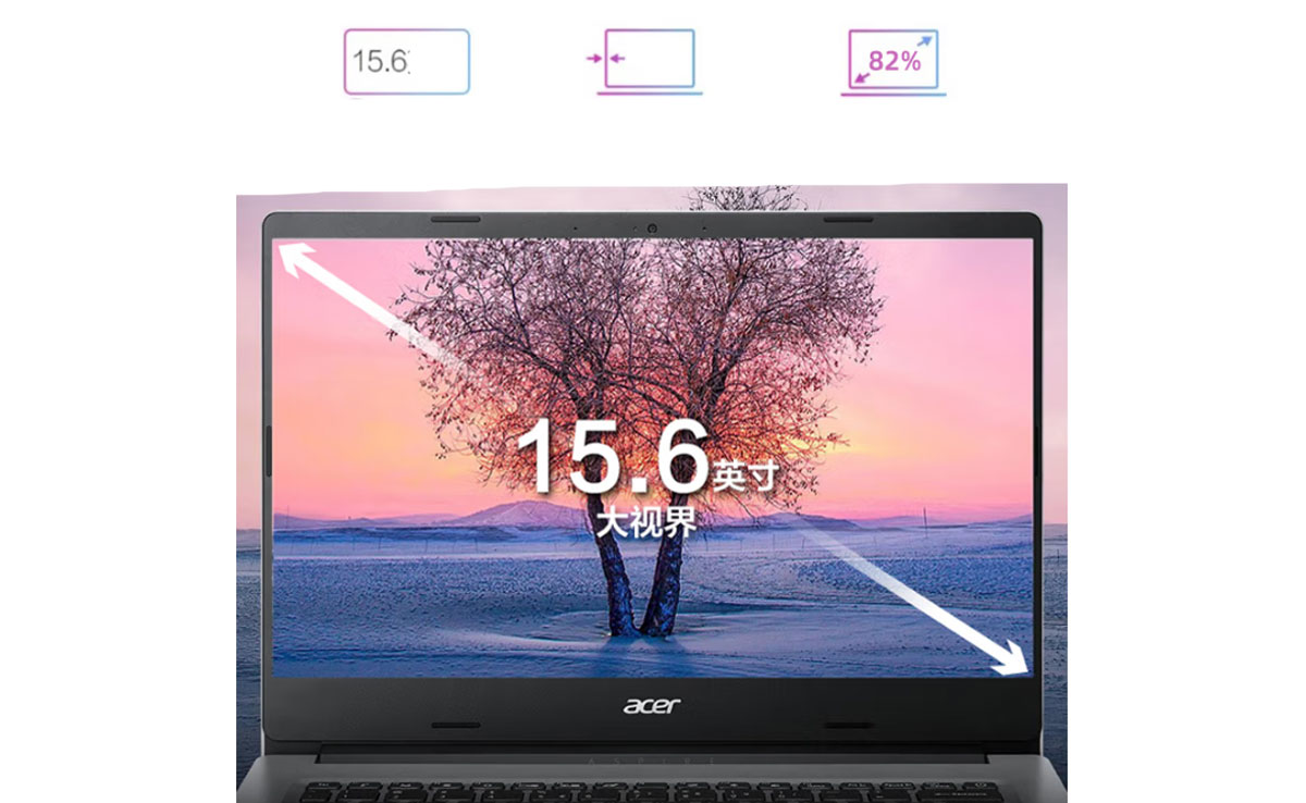 Máy tính xách tay Acer Aspire A315-59-381E X.K6TSV.006