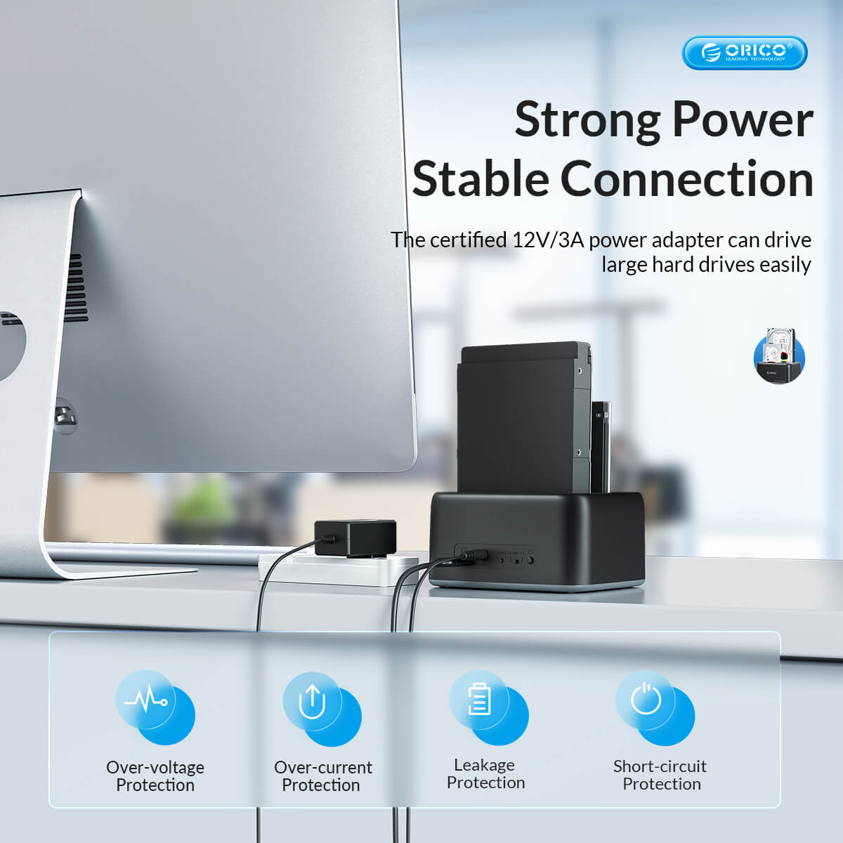 Hộp đựng ổ cứng Orico 6829C3-V1-EU-BK-BP-HW