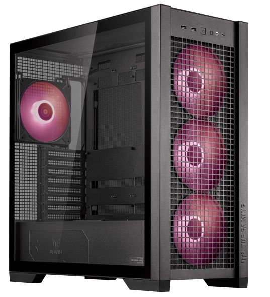 Vỏ máy tính Asus TUF Gaming GT302 ARGB (Mid Tower/ E-ATX/ Đen)