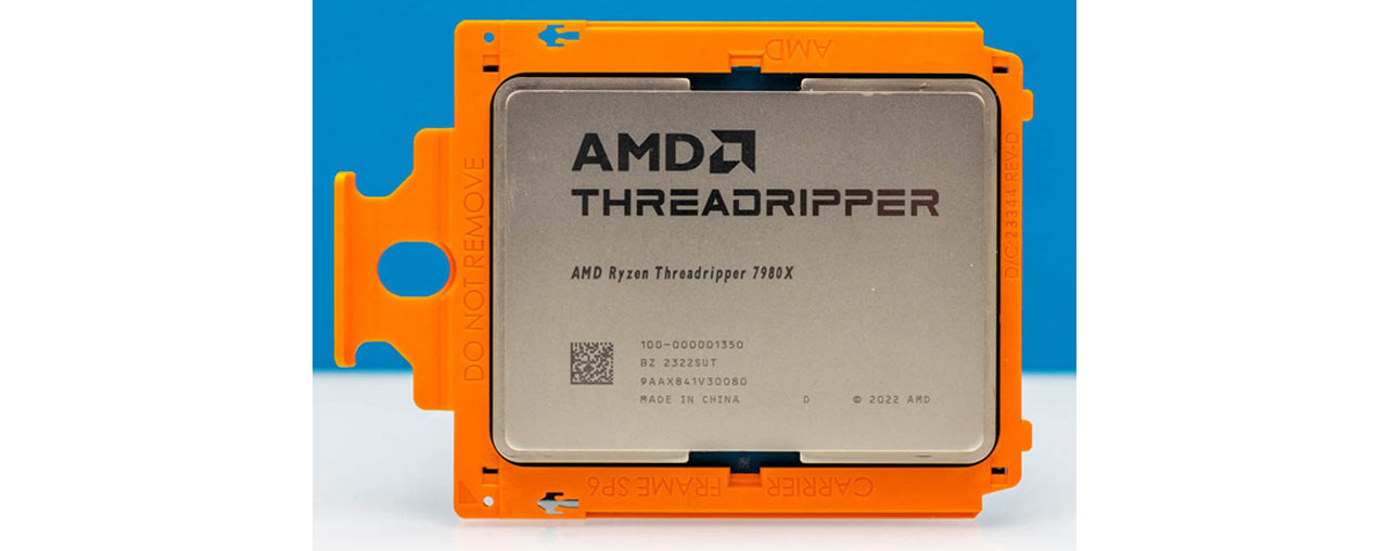 CPU AMD Threadripper 7980X (Socket sTR5/ Base 3.2 GHz/ Turbo 5.1GHz/ 64 Cores/ 128 Threads/ Cache 256MB) (ID: 55362)