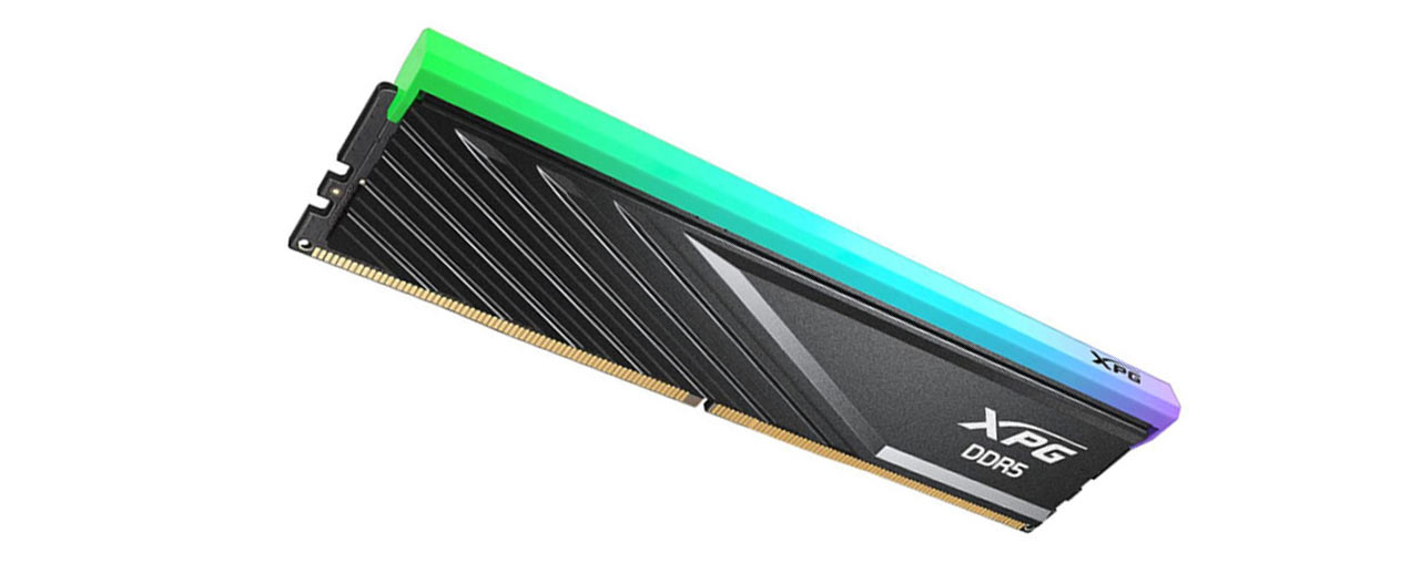 Ram desktop Adata Lancer Blade Black RGB 16GB DDR5 6000Mhz (ID: 59089)