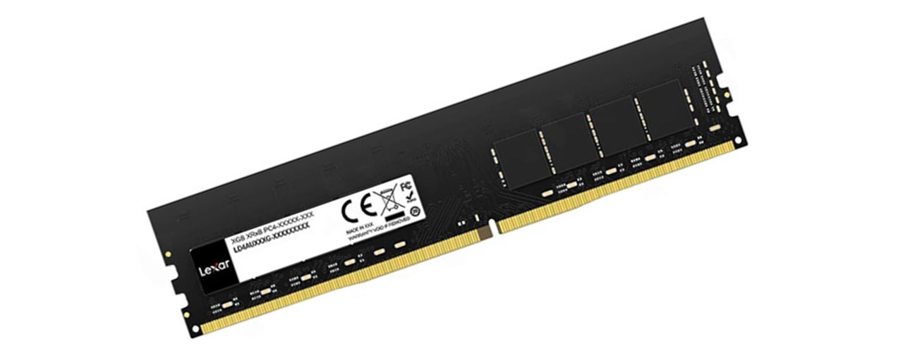 Ram desktop Lexar 8Gb DDR4 3200Mhz (LD4AU008G-B3200GSST) (ID: 60068)