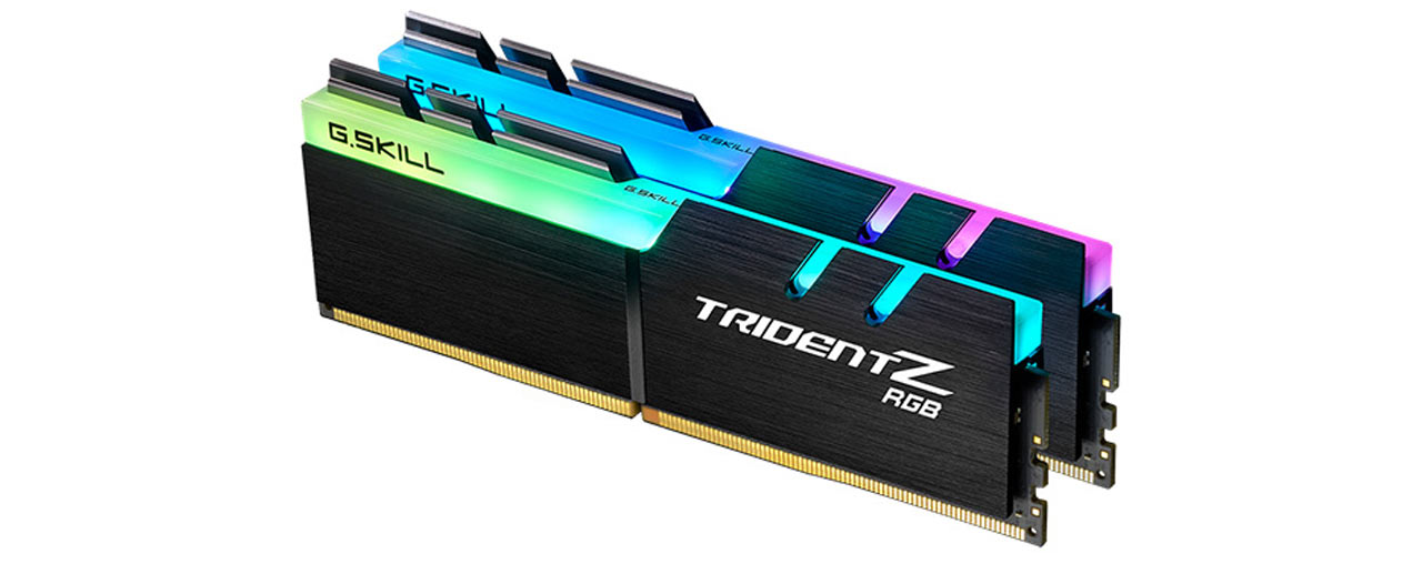 Ram desktop GSKill Trident Z RGB DDR4-3600MHz 32GB (2x16GB) (F4-3600C18D-32GTZR) (ID: 41191)