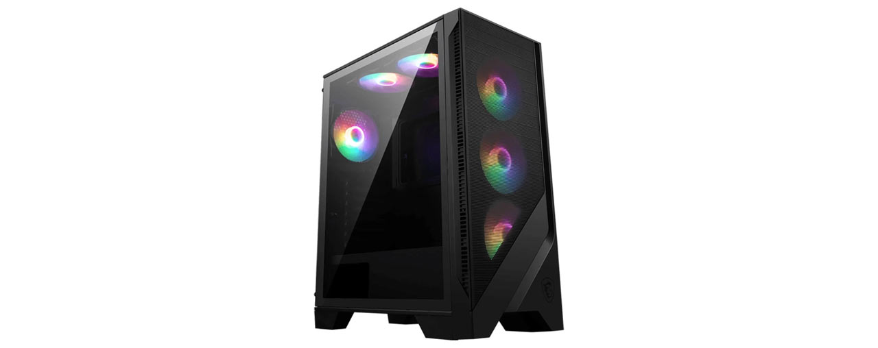 Vỏ máy tính MSI MAG FORGE 120A AIRFLOW Black ( ATX - 6 Fan RGB) (ID: 56330)
