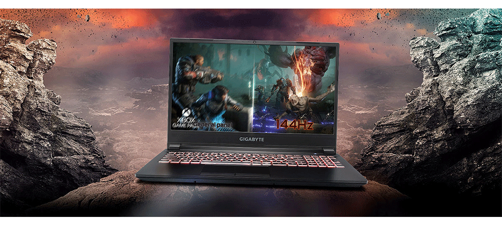Laptop Gigabyte Gaming G5 MD 51S1123SO Black/144Hz