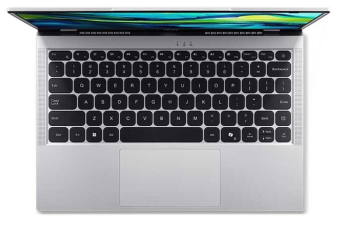 Laptop Acer Aspire Lite 14 AL14 71P 55P9 (i5 13500H/ 16GB/ 512GB SSD/ 14 inch WUXGA/ Win11/ Silver/ Vỏ nhôm/ 2Y) 