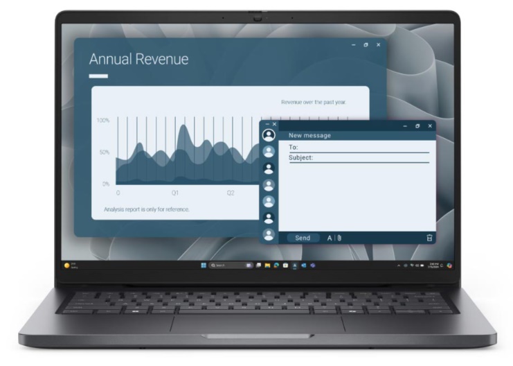 Laptop Dell Pro 14 71076111 (Core 5 120U/ 16GB/ 1TB SSD/ 14 inch FHD+/ Win11/ Black/ 1Y)
