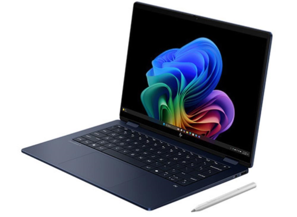 Laptop HP OmniBook X Flip 14-fm0086TU BZ7Q0PA (Ultra 5 226V/ 16GB/ 1TB SSD/ 14 inch 2K Touch/ Win 11/ Office/ Blue/ Pen)