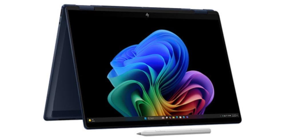 Laptop HP OmniBook X Flip 14-fm0086TU BZ7Q0PA (Ultra 5 226V/ 16GB/ 1TB SSD/ 14 inch 2K Touch/ Win 11/ Office/ Blue/ Pen)