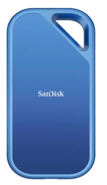 Ổ cứng di động SSD Sandisk Creator Pro Portable E81C 2Tb SDSSDE81C-2T00-G25 (2000MB/s/ Type-C và USB3.2/ 2000MB/s)