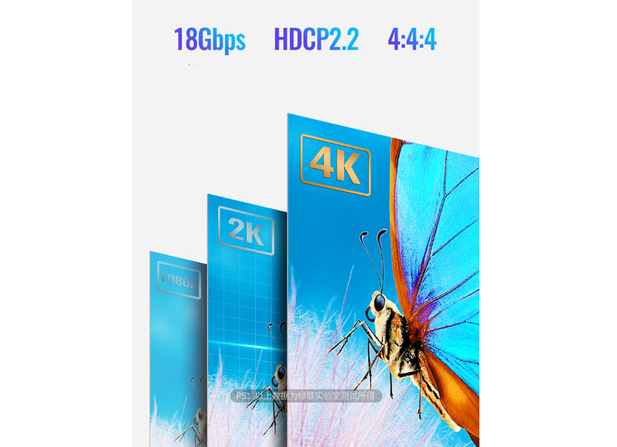 Cáp HDMI Ugreen 50215 15m hỗ trợ 4K/60Hz cao cấp (HDMI 2.0, sợi quang)