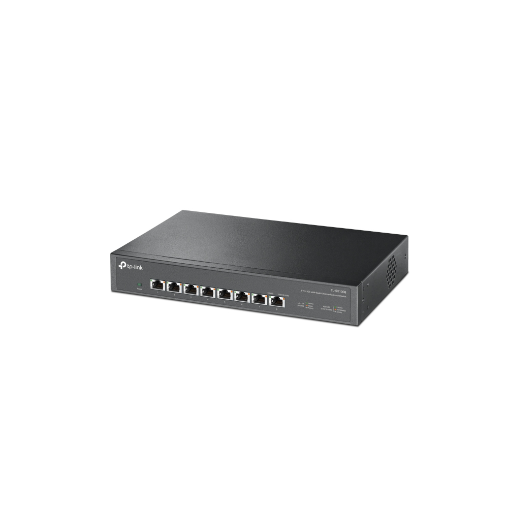 Switch TP-Link TL-SX1008 (10 Gigabit/ 8 Cổng/ Vỏ kim loại)