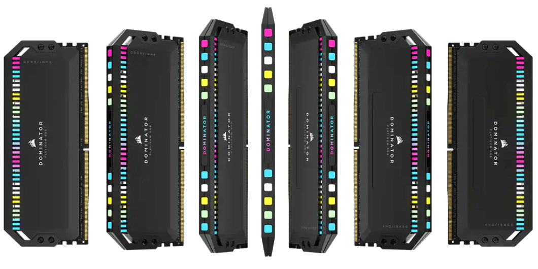 Corsair DOMINATOR PLATINUM RGB 64GB (2x32GB) DDR5 5200MHz Black