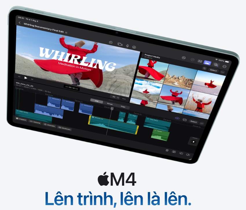 M&aacute;y t&iacute;nh bảng Apple IPad Air M4 
