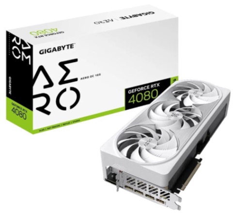 Card đồ họa Gigabyte GeForce RTX 4080 SUPER AERO OC 