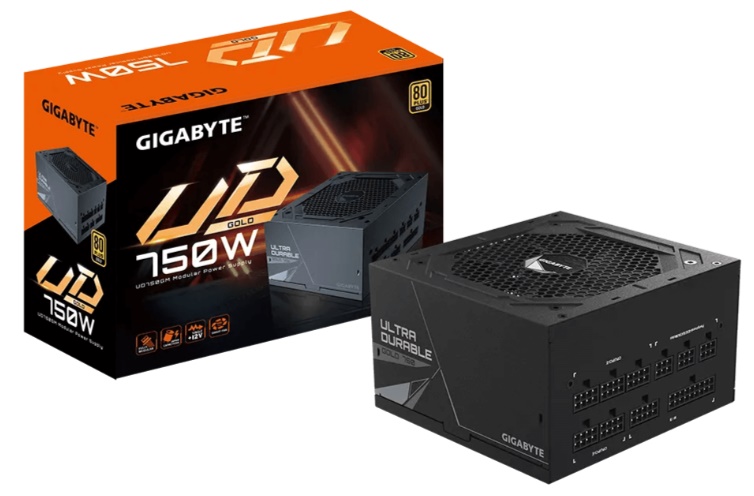Nguồn máy tính Gigabyte UD750GM 750W - 80 Plus Gold 