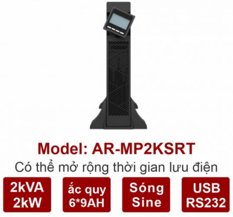 Bộ lưu điện ARES AR-MP2KSRT
