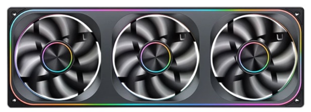 Quạt case JONSBO ZA-360BR BLACK LED ARGB REVERSE (fan ngược)
