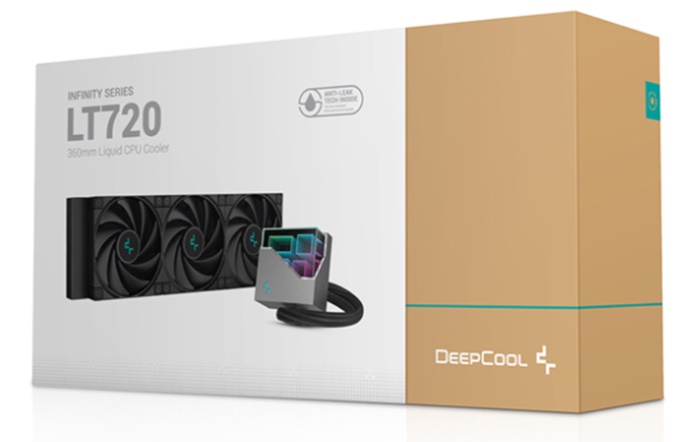 Tản nhiệt nước AIO Deepcool LT720 Black High - Perfotmance