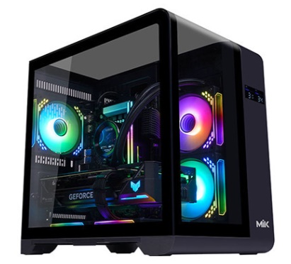 Vỏ máy tính MIK BARBATOS M BLACK (Mini Tower/ M-ATX/ Đen) 