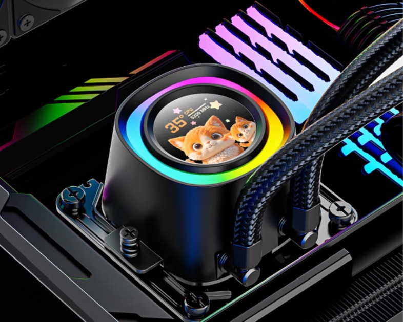 Tản nhiệt nước AIO ID-COOLING FX240 LCD Black 