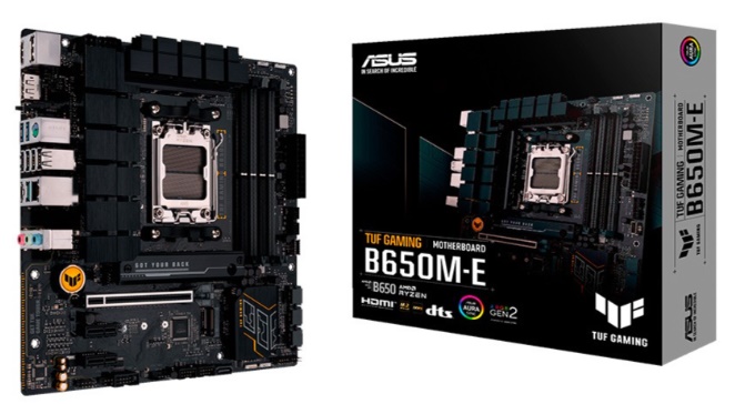 Mainboard Asus TUF Gaming B650M-E (AMD B650/ Socket AM5/ M-ATX/ 4 khe ram/ DDR5/ 2.5 Gigabit LAN)
