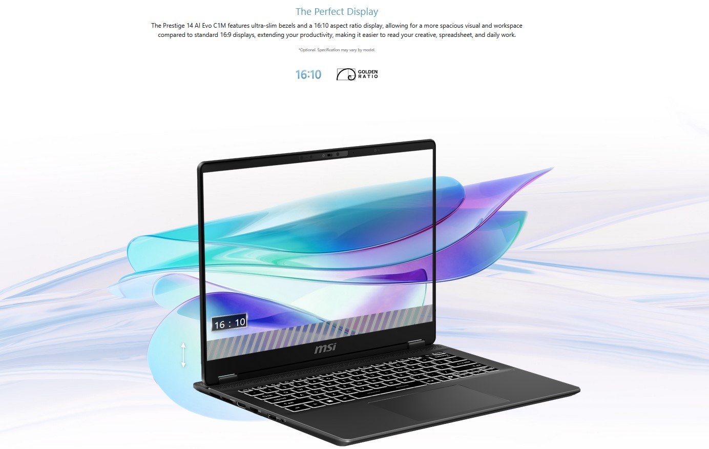 Laptop MSI Prestige 14 AI Evo C1MG-080VN