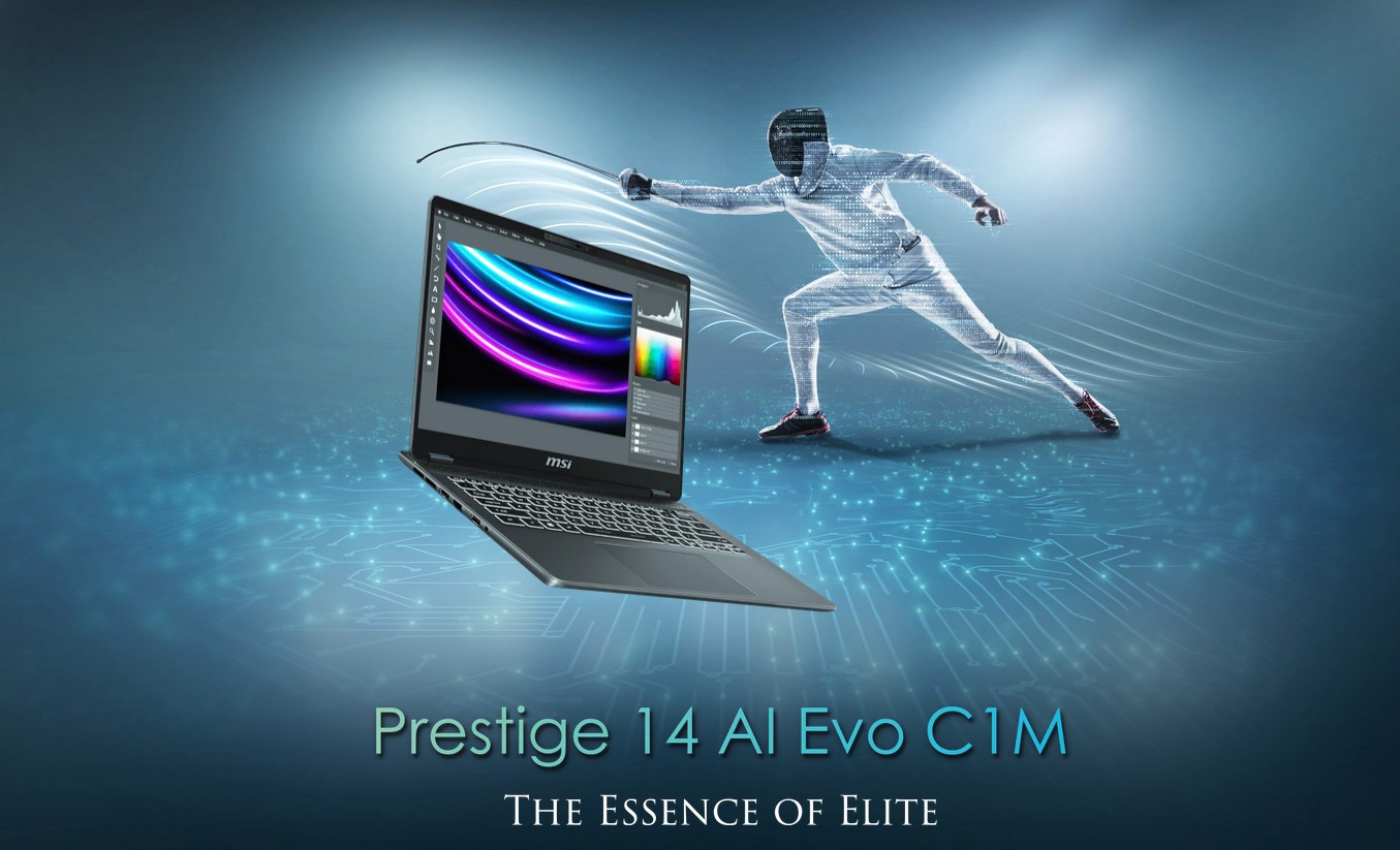 Laptop MSI Prestige 14 AI Evo C1MG-080VN