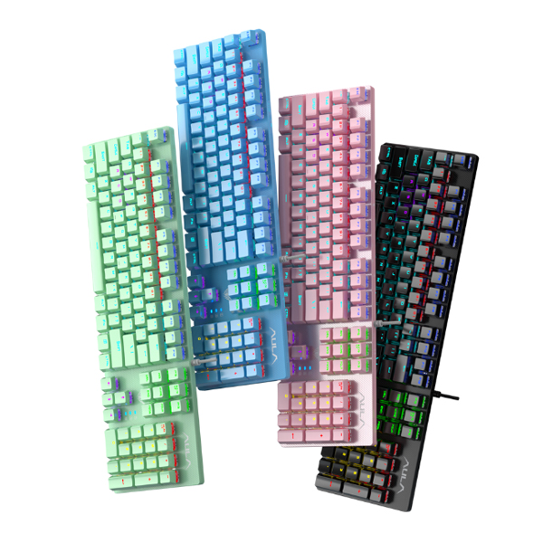 Bàn phím cơ Aula S2022 Xanh Dương Blue Switch