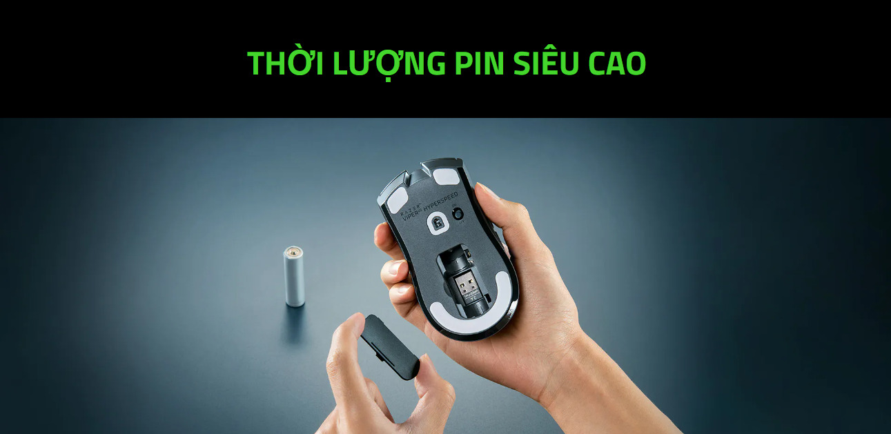Chuột gaming không dây Razer Viper V3 HyperSpeed