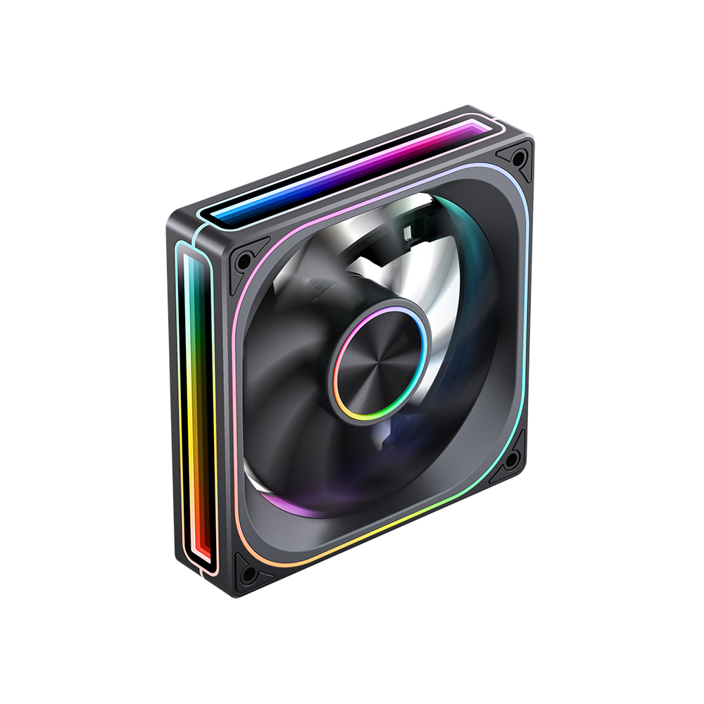 Quạt Case JONSBO ZA-120B BLACK LED ARGB