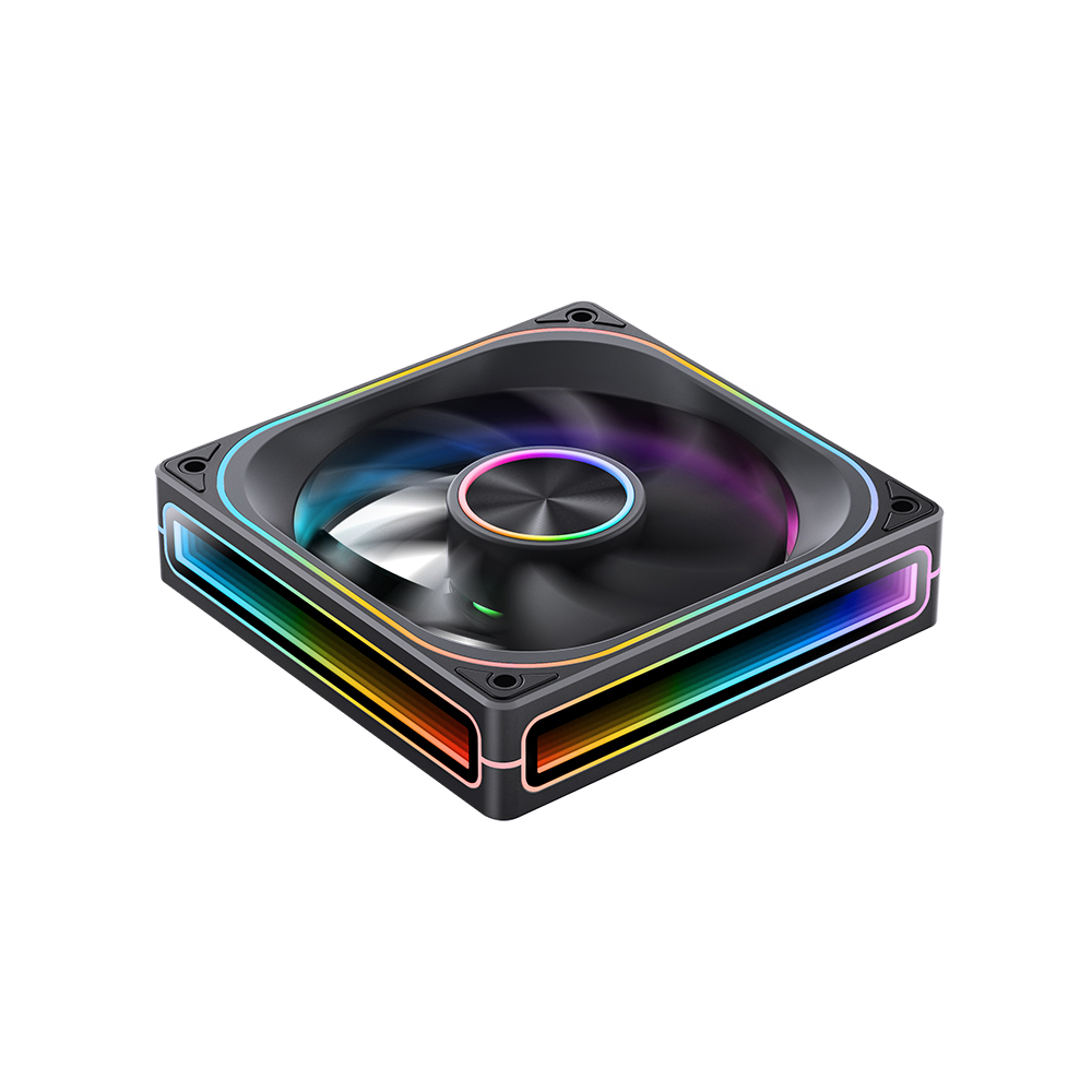 Quạt Case JONSBO ZA-120B BLACK LED ARGB