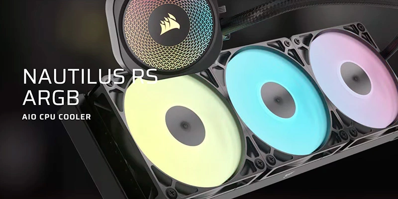 Tản nhiệt nước AIO Corsair NAUTILUS 240 ARGB Black