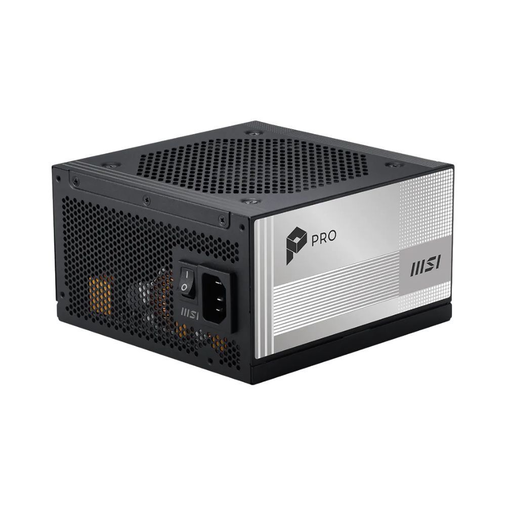 Nguồn m&aacute;y t&iacute;nh MSI PRO A1000PL PCIE5 (1000W/ 80 Plus Platinum/ Full-Modular/ ATX/ Đen)