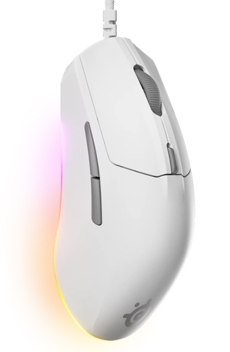 Chuột c&oacute; d&acirc;y SteelSeries Rival 3 Gen 2 m&agrave;u trắng 