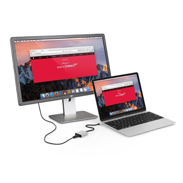Bộ chuyển Lention CU207A USB-C sang HDMI (4K30Hz)