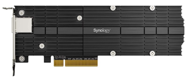 Card mạng Synology E10M20-T1 M.2 SSD & 10GbE Base-T Combo Adapter