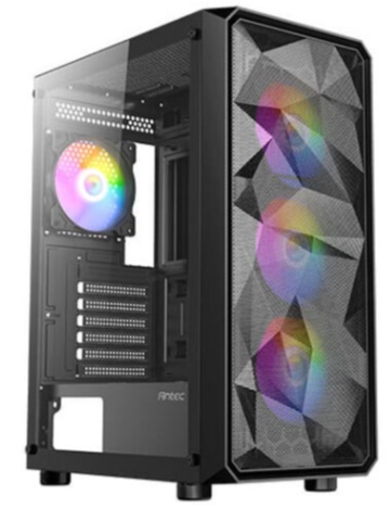 Vỏ máy tính Antec AX83 Elite Black (E-ATX, Sẵn 4 fan RGB) 