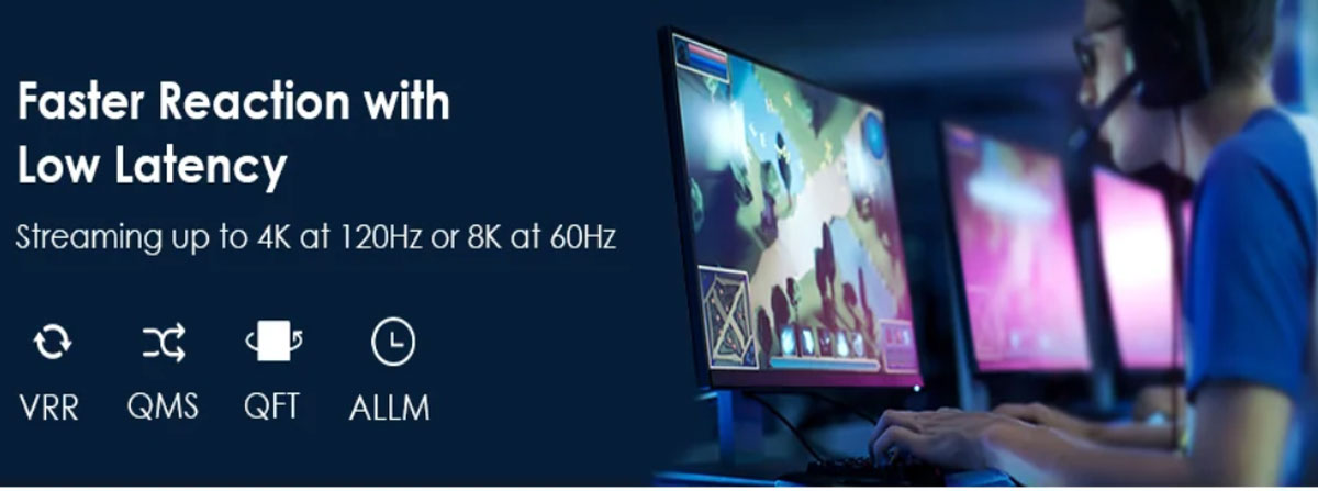 Cáp HDMI Lention HH21-M1 1.5M chuẩn 2.1 hỗ trợ 8K60Hz